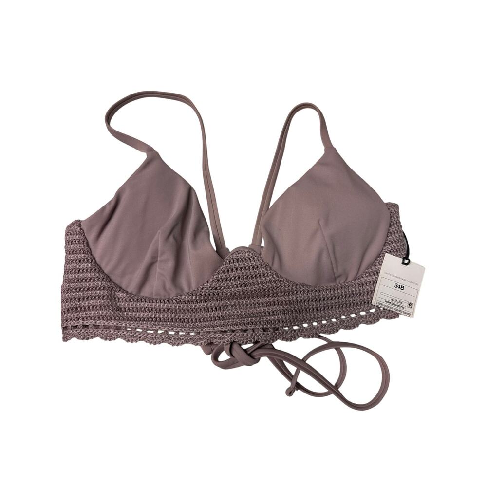 BIKINI TOP- NEW- Bra sized 34B, SHADE & SHORE